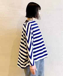 JOURNAL STANDARD LUXE（ジャーナルスタンダード　ラックス）の「【apuntob/アプントビー】 STRIPED JERSEY PULL（その他）」