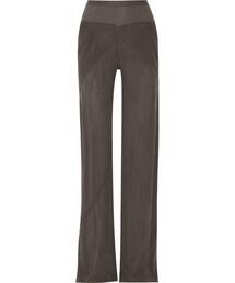 Rick Owens | Rick Owens Bias silk-georgette wide-leg pants(その他パンツ)
