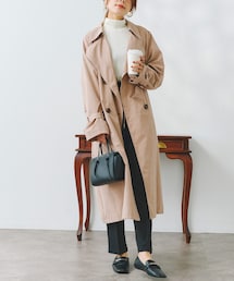Chez toi | BIGシルエットトレンチコート(トレンチコート)