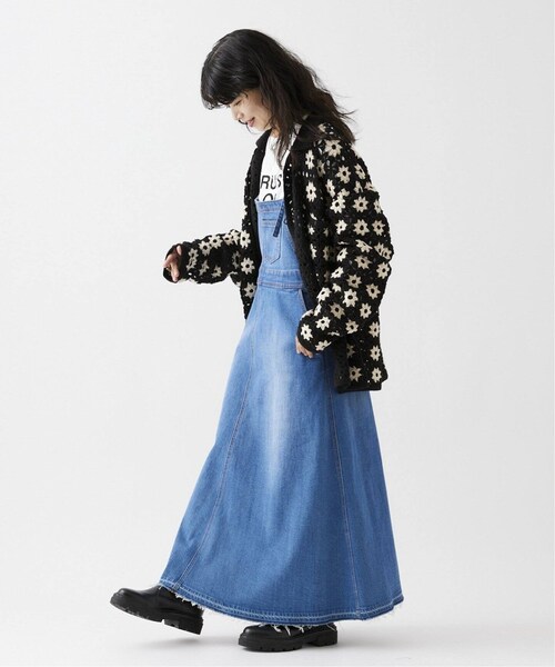 JOURNAL STANDARD relume（ジャーナルスタンダード　レリューム）の「《予約》CALIFORNIA クロシェアミ ニットカーディガン "FL"（その他・ブラック/M/L）」の9枚目の写真