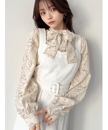 RESEXXY | ボウタイデザインブラウス(シャツ/ブラウス)