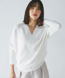 RIVE DROITE（リヴドロワ）の「予約【毎年人気！リヴドロワの名品】コットン/ポリエステルバックボリュームニット（ニット/セーター）」