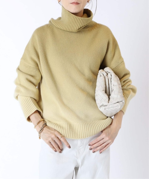 MUSE de Deuxieme classe（ミューズデドゥーズィエムクラス）の「*Blurred ニット（その他・グレー/フリー）」の2枚目の写真