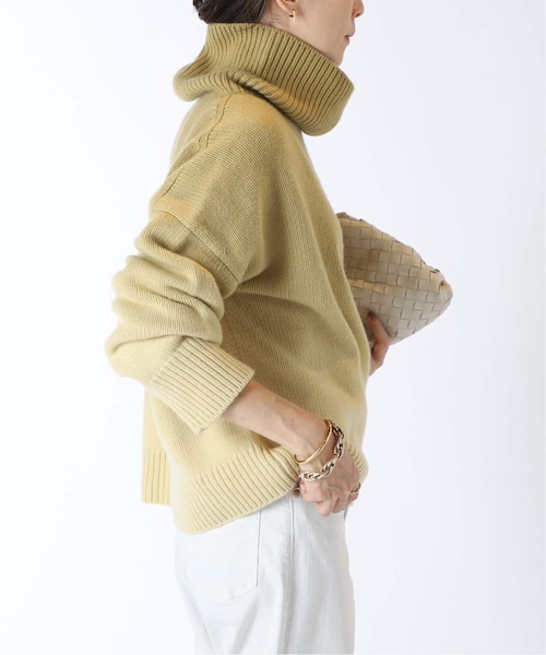 MUSE de Deuxieme classe（ミューズデドゥーズィエムクラス）の「*Blurred ニット（その他・グレー/フリー）」の3枚目の写真