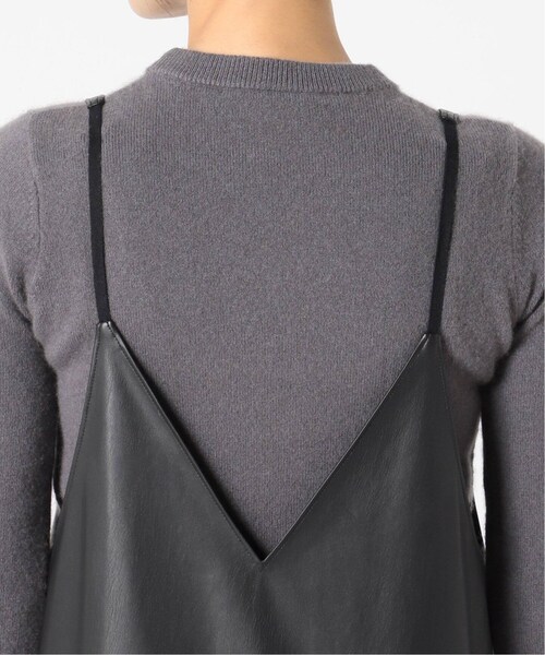CITYSHOP(シティーショップ)の「《予約》FAUX LEATHER DRESS 3:ワンピース(ワンピース/ドレス・ブラック/(001)/36/在庫あり/38)」の18枚目の写真