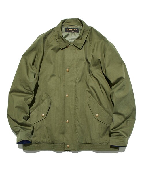 FLAGSTUFF（フラグスタフ）の「HR JKT（その他アウター・メンズ・BLK/KHK・M/L）」の2枚目の写真