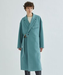 CULLNI（クルニ）の「Lamb Wool Melton Tie Locken Coat（その他