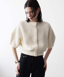 美品 CLANE DOT HALF SLEEVE KNIT CARDIGAN CLANE DOT LINE HALF SLEEVE KNIT CARDIGAN – COLDBECK ONLINE