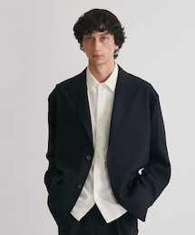 ユナイテッドアローズトーキョー リネン100% ジャケット 段返り 48 UNITED ARROWS ユナイテッドアローズ TOKYO ウール テーラード