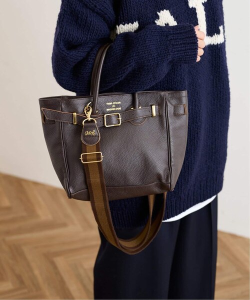 YOUNG&OLSEN ヤングアンドオルセン 別注ストラップ付きベルトバック バッグ