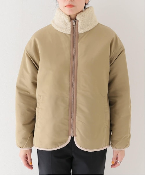 plage【プラージュ】reversible boaブルゾン 新品 追加》reversible 