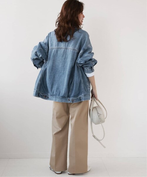 JOURNAL STANDARD relume(ジャーナルスタンダード レリューム)の「《予約》【LEVI’S/リーバイス】 XL WOMENS TRUCKER:デニムジャケット(その他・サックスブルー/S)」の5枚目の写真
