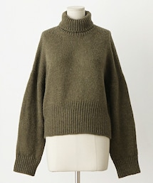 imvely | クロップ丈ドタートルニット(ニット/セーター)