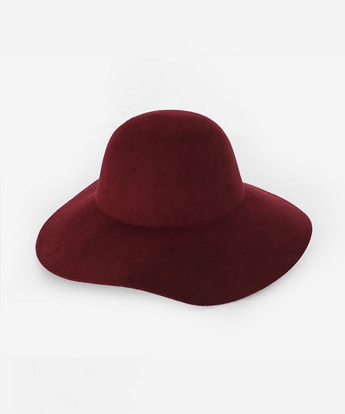 DHOLIC（ディーホリック）の「ダークカラーつば広ハット（ハット・レディース・ブラック/ワイン/カーキ/ブラックグレー・one）」の4枚目の写真