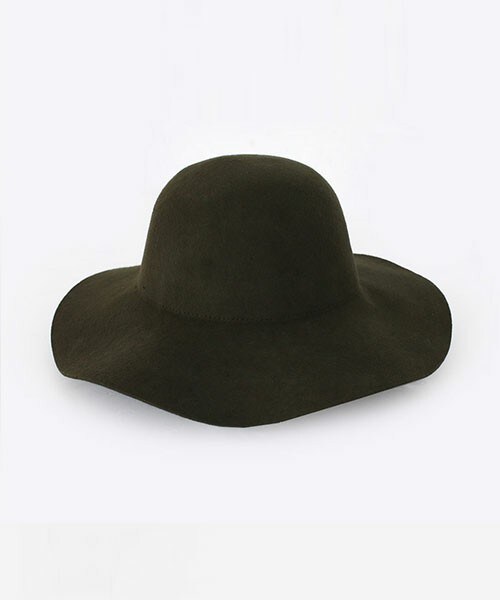 DHOLIC（ディーホリック）の「ダークカラーつば広ハット（ハット・レディース・ブラック/ワイン/カーキ/ブラックグレー・one）」の3枚目の写真