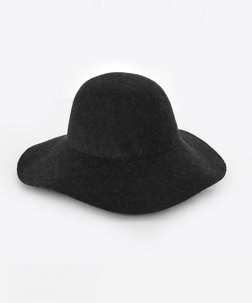 DHOLIC（ディーホリック）の「ダークカラーつば広ハット（ハット・レディース・ブラック/ワイン/カーキ/ブラックグレー・one）」の2枚目の写真