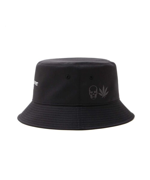 ROYAL FLASH（ロイヤルフラッシュ）の「lucien pellat-finet/ルシアン ペラフィネ/ 別注BUCKET HAT（帽子・ブラック・F）」の4枚目の写真