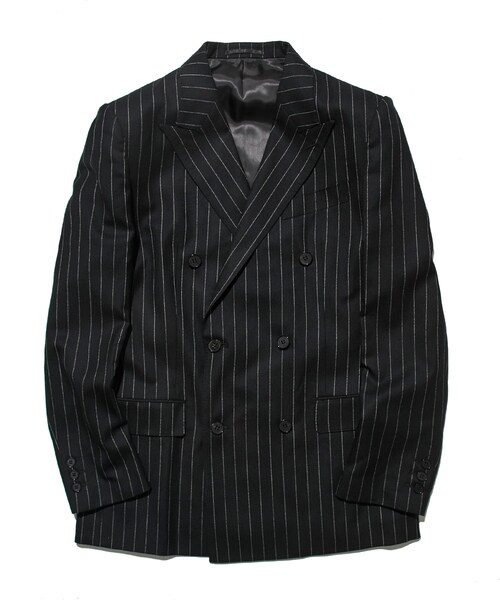 LITTLEBIG(リトルビッグ)の「Stripe Fly Front Jacket(その他アウター・メンズ・BLK/BRN・44/46)」の1枚目の写真