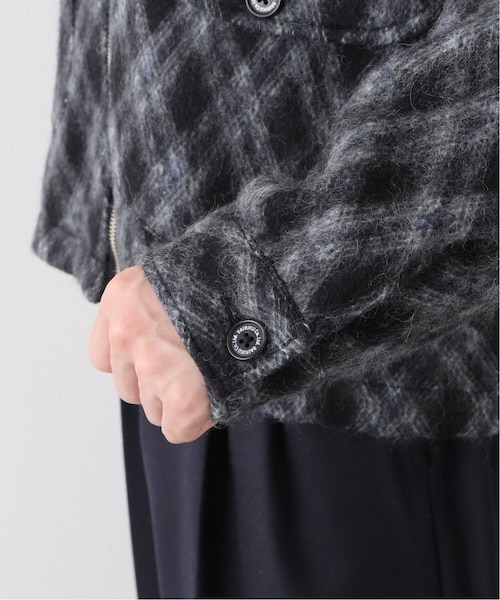 ジャケット・アウター DAIRIKU Mohair Argyle Check Work Jacket DAIRIKU Mohair Argyle Check Work Jacket