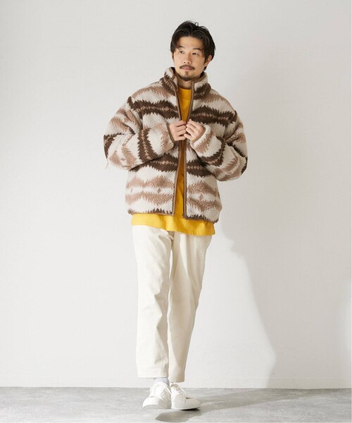 417 EDIFICE（フォーワンセブンエディフィス）の「ジャガード ボア