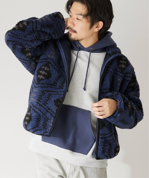 417 EDIFICE（フォーワンセブンエディフィス）の「ジャガード ボア