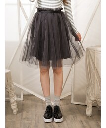 Shalex | Tulle Midi Skirt(スカート)