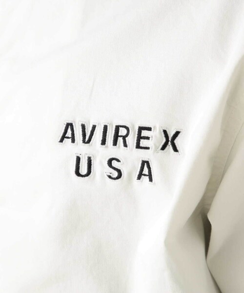 AVIREX（アヴィレックス）の「【先行予約 1月中旬-1月下旬入荷予定】DRIZZLER JACKET U.S.FLAG / ドリズラー ジャケット USフラッグ（ジャケット/アウター・ホワイト/レモン・M/L/XL/2XL）」の16枚目の写真