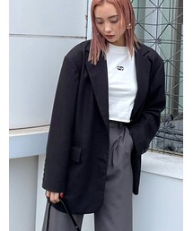 EMODA | ボクシーオーバージャケット(テーラードジャケット)