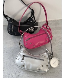 EMODA | ハーフムーンショルダーバッグ(ハンドバッグ)