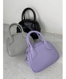 EMODA | エンボスボックスバッグ(ハンドバッグ)