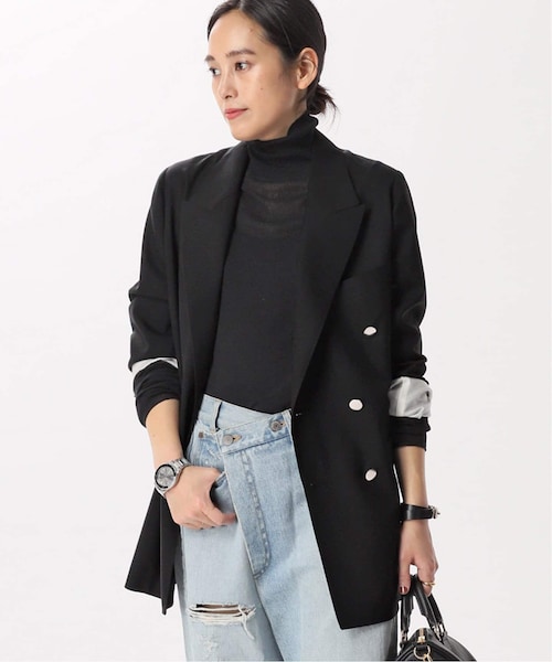 AP STUDIO - クチュールドアダム 21AW エーピーストゥディオ別注 チェックダブルジャケット AP STUDIO（エーピーストゥディオ）の「《予約》【COUTURE D`ADAM