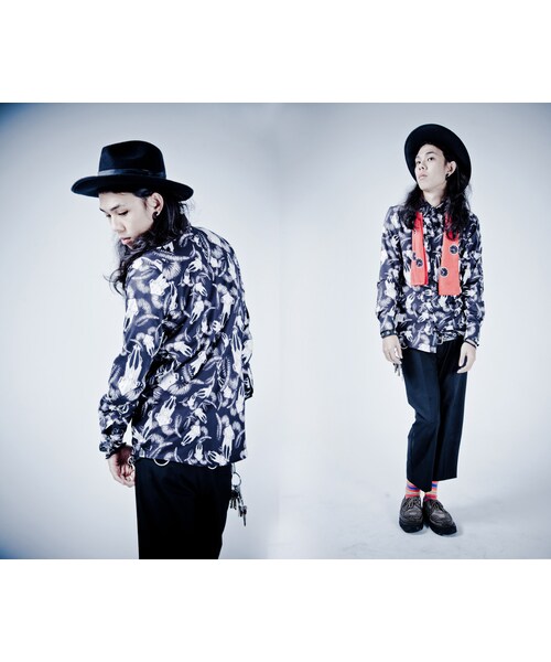 Slightly Numb（スライトリーナム）の「RAMS PHOBIA SHIRT（トップス・Black・01/02/03）」の5枚目の写真