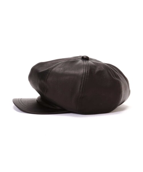 ROYAL FLASH（ロイヤルフラッシュ）の「ISAMUKATAYAMA BACKLASH/バックラッシュ/funitureleather casquette（帽子・ブラック・57/59）」の3枚目の写真
