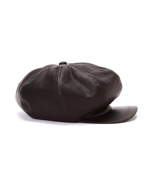 ROYAL FLASH（ロイヤルフラッシュ）の「ISAMUKATAYAMA BACKLASH/バックラッシュ/funitureleather casquette（帽子・ブラック・57/59）」の4枚目の写真