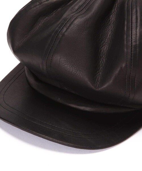 ROYAL FLASH（ロイヤルフラッシュ）の「ISAMUKATAYAMA BACKLASH/バックラッシュ/funitureleather casquette（帽子・ブラック・57/59）」の5枚目の写真
