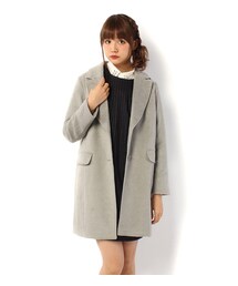 PAGEBOY | 【mini12月号掲載】フェイクビーバーチェスターコート(ジャケット/アウター)