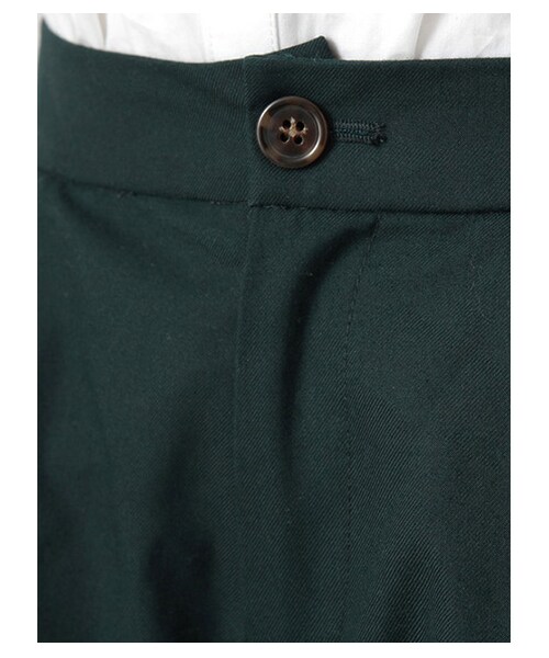 earth music&ecology（アースミュージックアンドエコロジー）の「・ガウチョパンツ（パンツ・レディース・杢グレー/ブラック/ボルドー/グリーン・F）」の6枚目の写真