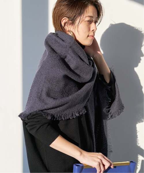 Plage×アソースメレ　リネンストール ASAUCE MELER / アソースメレ LINEN SILK ストール（ストール