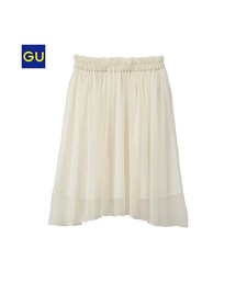 GU | （GU）シフォンスカート(スカート)