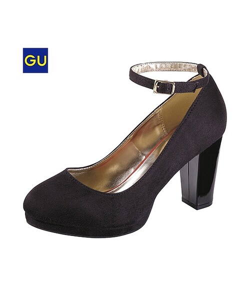 GU（ジーユー）の「（GU）ＷＯＭＥＮストームパンプスＡ（WOMEN ⁄ シューズ・レディース・NAVY/PINK/BLACK・S/M/L）」の2枚目の写真