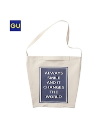 GU | （GU）ＷＯＭＥＮストラップキャンバスバッグＡ１(バッグ)