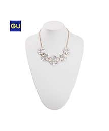 GU | （GU）ＷＯＭＥＮカラービジューネックレスＦ(アクセサリー)