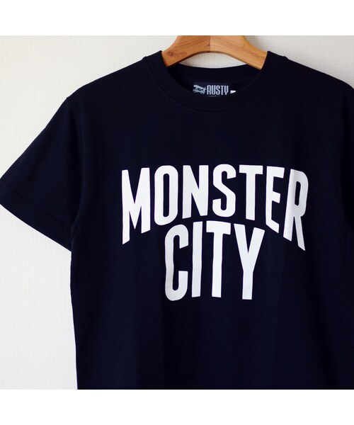 STORES.jp（ストアーズドットジェーピー）の「Tシャツ MONSTER CITY （ブラック） 【fluke】（Tシャツ/カットソー・メンズ・その他）」の2枚目の写真