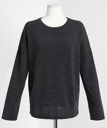 DHOLIC | *MONOMORI-モノモリ-/AW*ラウンドネックニットトップス(ニット/セーター)