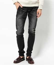 DIET BUTCHER | DIET BUTCHER SLIM SKIN ヴィンテージ加工バナナデニム(デニムパンツ)