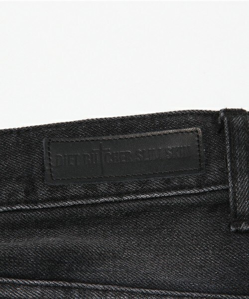 DIET BUTCHER（ダイエットブッチャー）の「DIET BUTCHER SLIM SKIN ヴィンテージ加工デニム（デニムパンツ・メンズ・ブラック/ダークブルー・1/2/3）」の15枚目の写真