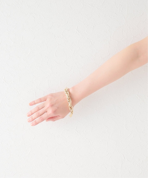 Lauren Rubinski 14Kゴールド チェーン ブレスレット バングル MUSE de Deuxieme classe（ミューズデドゥーズィエムクラス）の