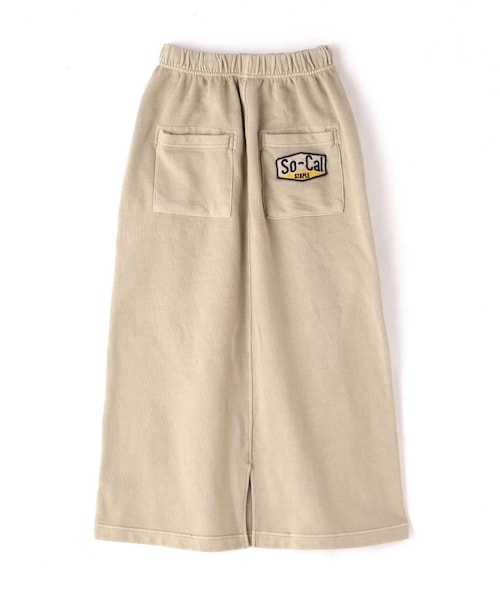 AVIREX（アヴィレックス）の「《直営店限定》WEST COAST FADE WASH SKIRT/ ウエストコースト フェイドウォッシュスカート（スカート・ブラック/ダークグリーン/サンド・F）」の8枚目の写真