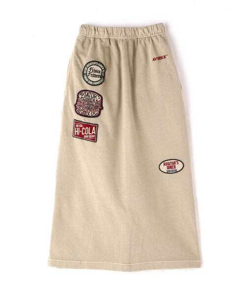 AVIREX（アヴィレックス）の「《直営店限定》WEST COAST FADE WASH SKIRT/ ウエストコースト フェイドウォッシュスカート（スカート・ブラック/ダークグリーン/サンド・F）」の7枚目の写真