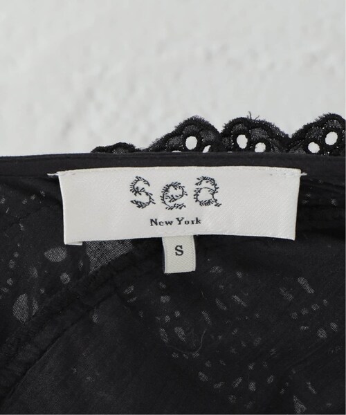 IENA(イエナ)の「【Sea New York/シー ニューヨーク】Marley Pleated Flutter ブラウス(その他・ブラック/S)」の11枚目の写真